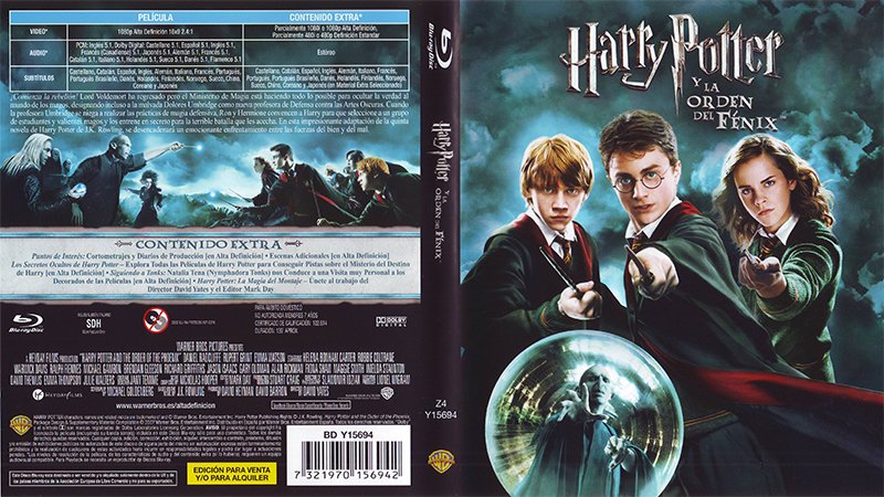 Harry Potter 5 La Orden Del Fenix 2007
